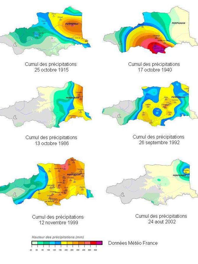 Les Crues Historiques